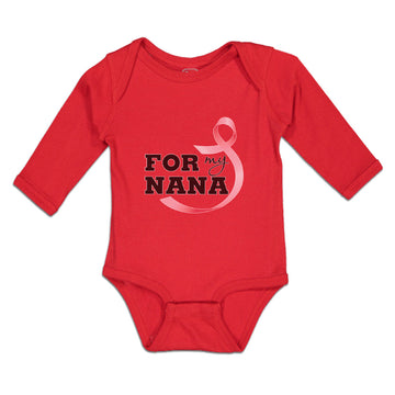Long Sleeve Bodysuit Baby For My Nana Boy & Girl Clothes Cotton