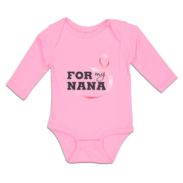 Long Sleeve Bodysuit Baby For My Nana Boy & Girl Clothes Cotton