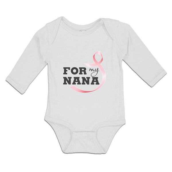Long Sleeve Bodysuit Baby For My Nana Boy & Girl Clothes Cotton - Cute Rascals