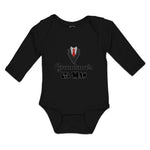 Long Sleeve Bodysuit Baby Grandma's Lil Man Boy & Girl Clothes Cotton - Cute Rascals
