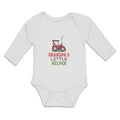 Long Sleeve Bodysuit Baby Grandpa's Little Helper Boy & Girl Clothes Cotton