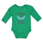 Long Sleeve Bodysuit Baby Hand Picked for Earth by My Grandpa in Heaven Cotton - Cute Rascals
