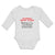 Long Sleeve Bodysuit Baby Handle Grandma's Crazy I'M Afraid You!!! Cotton - Cute Rascals