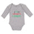 Long Sleeve Bodysuit Baby I Love My Grandpa & Grandma Boy & Girl Clothes Cotton