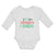 Long Sleeve Bodysuit Baby I Love My Grandpa & Grandma Boy & Girl Clothes Cotton