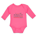 Long Sleeve Bodysuit Baby I Love My My Nanny and Grandad So Much! Cotton