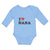 Long Sleeve Bodysuit Baby I Love Nana Boy & Girl Clothes Cotton