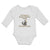 Long Sleeve Bodysuit Baby Staying Grandma Grandpa's Tonight Wrong Cotton