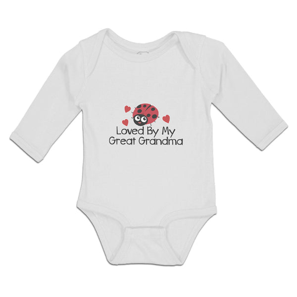 Long Sleeve Bodysuit Baby Loved by My Great Grandma Boy & Girl Clothes Cotton