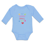 Long Sleeve Bodysuit Baby My Gammy Loves Me! Boy & Girl Clothes Cotton