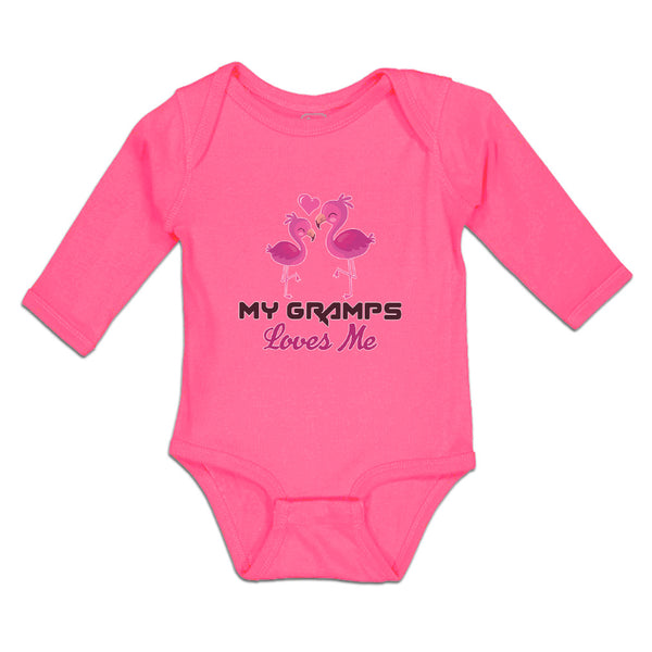Long Sleeve Bodysuit Baby My Gramps Loves Me Boy & Girl Clothes Cotton