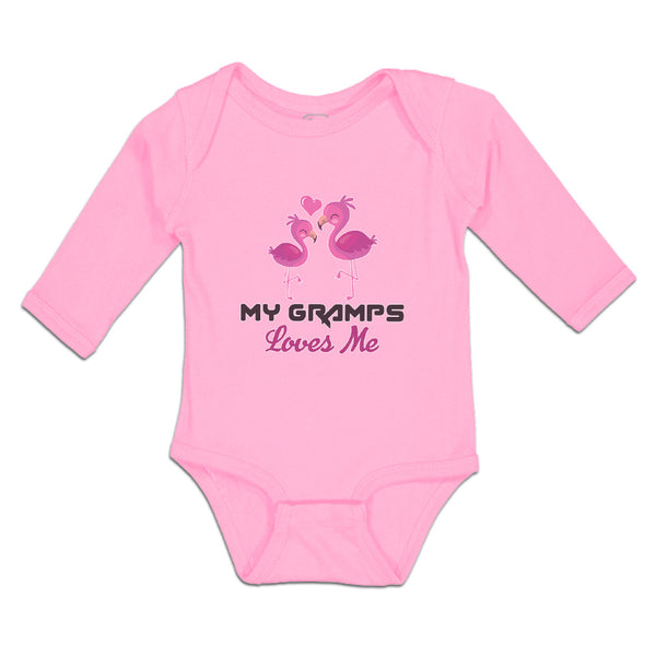 Long Sleeve Bodysuit Baby My Gramps Loves Me Boy & Girl Clothes Cotton