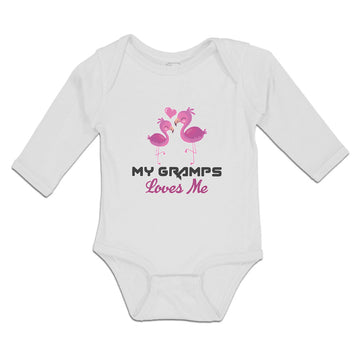 Long Sleeve Bodysuit Baby My Gramps Loves Me Boy & Girl Clothes Cotton