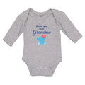 Long Sleeve Bodysuit Baby Please, Pass Me to Grandma Boy & Girl Clothes Cotton