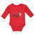 Long Sleeve Bodysuit Baby What Happens at Grandmas Stays Icecream Cone Cotton