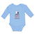 Long Sleeve Bodysuit Baby Happens Grandma's, Stays Grandma's Cookies Cotton - Cute Rascals