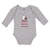 Long Sleeve Bodysuit Baby Happens Grandma's, Stays Grandma's Cookies Cotton - Cute Rascals