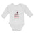 Long Sleeve Bodysuit Baby Happens Grandma's, Stays Grandma's Cookies Cotton - Cute Rascals