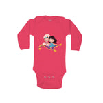 Long Sleeve Bodysuit Baby Aladdin Jasmine Boy & Girl Clothes Cotton - Cute Rascals