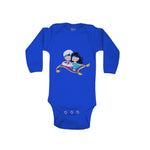 Long Sleeve Bodysuit Baby Aladdin Jasmine Boy & Girl Clothes Cotton - Cute Rascals