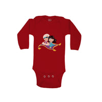 Long Sleeve Bodysuit Baby Aladdin Jasmine Boy & Girl Clothes Cotton - Cute Rascals