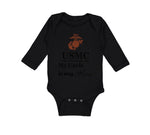 Long Sleeve Bodysuit Baby Usmc My Uncle Is My Hero Boy & Girl Clothes Cotton