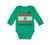 Long Sleeve Bodysuit Baby I Love My Lebanese Dad Father's Day Boy & Girl Clothes