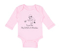 Long Sleeve Bodysuit Baby Trust Me My Dad's A Welder Dad Father's Day C Cotton