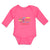 Long Sleeve Bodysuit Baby Got My Mind on My Mommy and My # Laidback Cotton - Cute Rascals