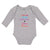 Long Sleeve Bodysuit Baby I Am My Daddys Baby Girl & Mummys Princess Cotton - Cute Rascals