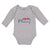 Long Sleeve Bodysuit Baby I Love My Mummy Boy & Girl Clothes Cotton