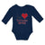 Long Sleeve Bodysuit Baby I Love My Tattooed Mom! Boy & Girl Clothes Cotton