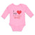 Long Sleeve Bodysuit Baby I Love My Tattooed Mom! Boy & Girl Clothes Cotton