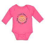 Long Sleeve Bodysuit Baby I Love Oma Boy & Girl Clothes Cotton