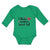 Long Sleeve Bodysuit Baby I Make Mama's Heart Full Boy & Girl Clothes Cotton