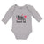 Long Sleeve Bodysuit Baby I Make Mama's Heart Full Boy & Girl Clothes Cotton