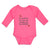 Long Sleeve Bodysuit Baby If You Think I'M Cute You Should See My Daddy! Cotton