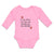 Long Sleeve Bodysuit Baby If You Think I'M Cute You Should See My Daddy! Cotton