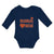 Long Sleeve Bodysuit Baby Mama's Mini Boy & Girl Clothes Cotton