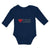 Long Sleeve Bodysuit Baby Me & My Daddy Love Mummy Boy & Girl Clothes Cotton