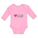 Long Sleeve Bodysuit Baby Me & My Daddy Love Mummy Boy & Girl Clothes Cotton