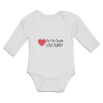 Long Sleeve Bodysuit Baby Me & My Daddy Love Mummy Boy & Girl Clothes Cotton