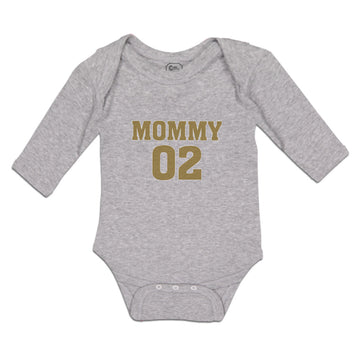 Long Sleeve Bodysuit Baby Mommy 02 Boy & Girl Clothes Cotton