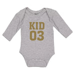 Long Sleeve Bodysuit Baby Kid 03 Boy & Girl Clothes Cotton