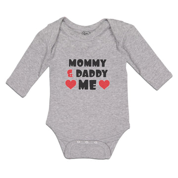 Long Sleeve Bodysuit Baby Mommy & Daddy Me Boy & Girl Clothes Cotton