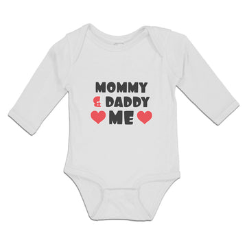 Long Sleeve Bodysuit Baby Mommy & Daddy Me Boy & Girl Clothes Cotton