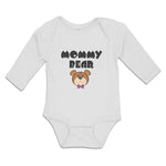 Long Sleeve Bodysuit Baby Mommy Bear Boy & Girl Clothes Cotton