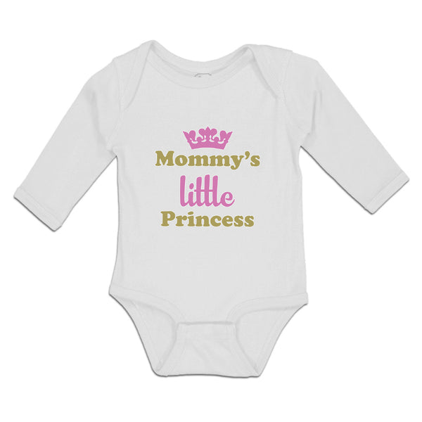 Long Sleeve Bodysuit Baby Mommy's Little Princess Boy & Girl Clothes Cotton