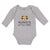 Long Sleeve Bodysuit Baby Mummy's Little Tiger Boy & Girl Clothes Cotton