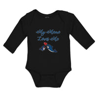 Long Sleeve Bodysuit Baby My Meme Loves Me Boy & Girl Clothes Cotton